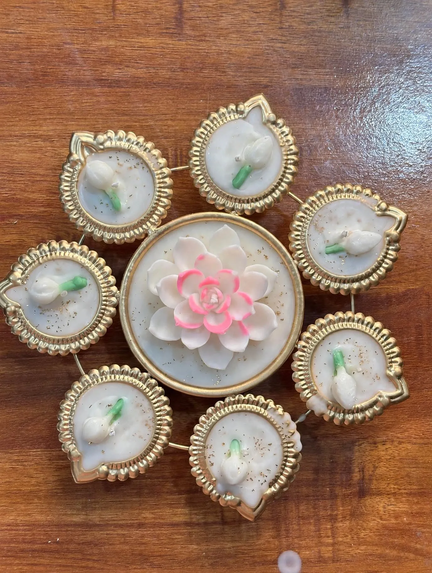 Lotus Candle Urli - Image 4