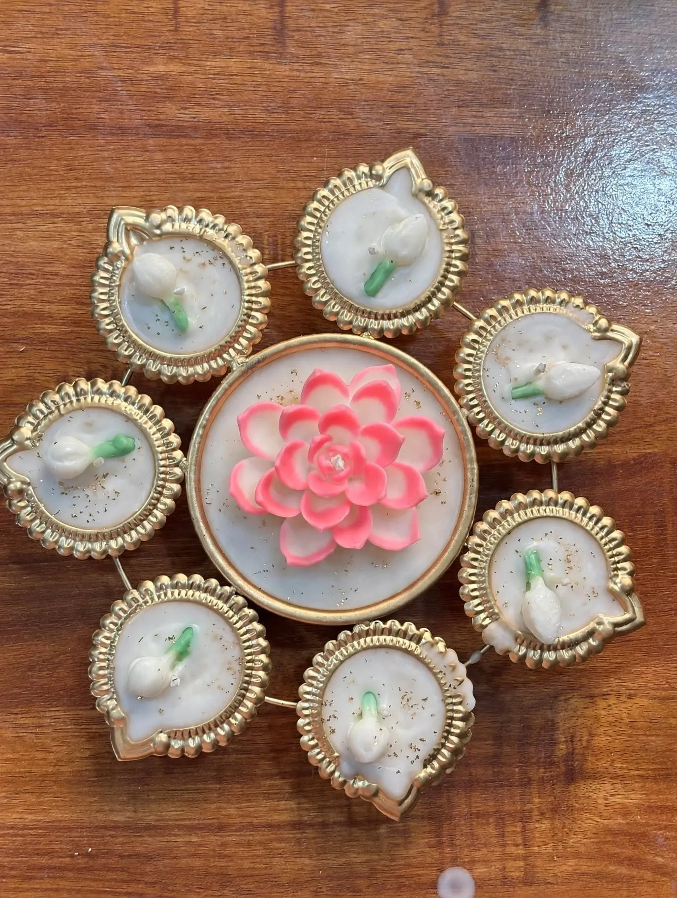 Lotus Candle Urli - Image 2