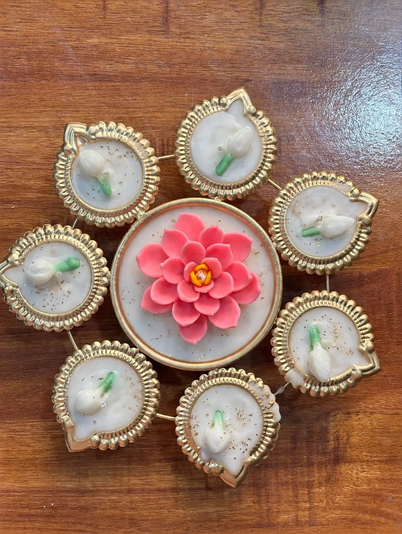 Lotus Candle Urli - Image 3
